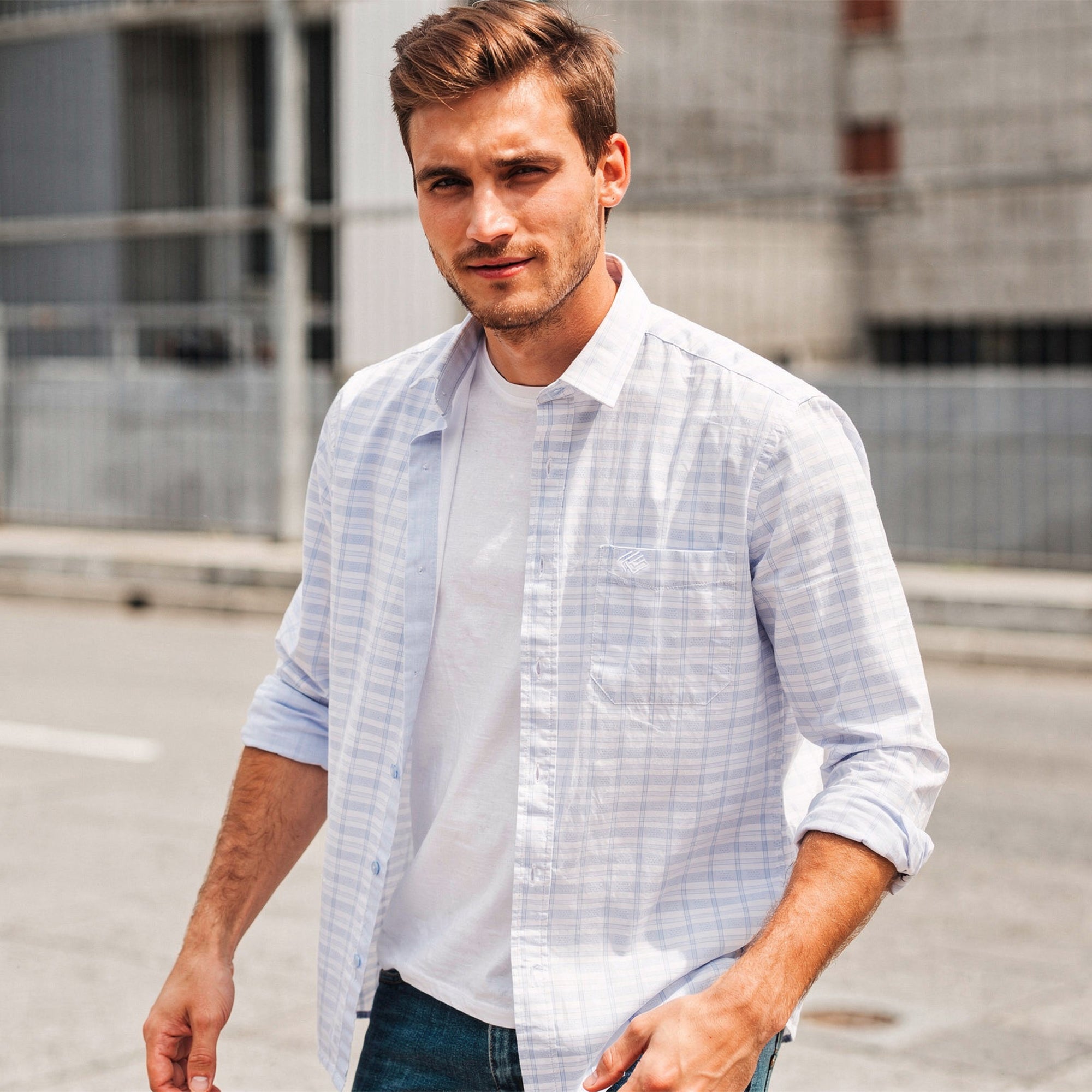 50’s Dobby Extra Fine Premium Cotton Shirt-thumbmail-3